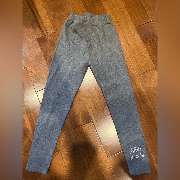 Cozy Kids' Leggings with Cute Embroidery - Picture 1 of 3